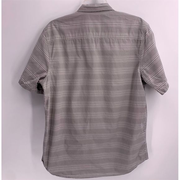 Men's Oakley Button up Striped Shirt - Picture 3 of 4
